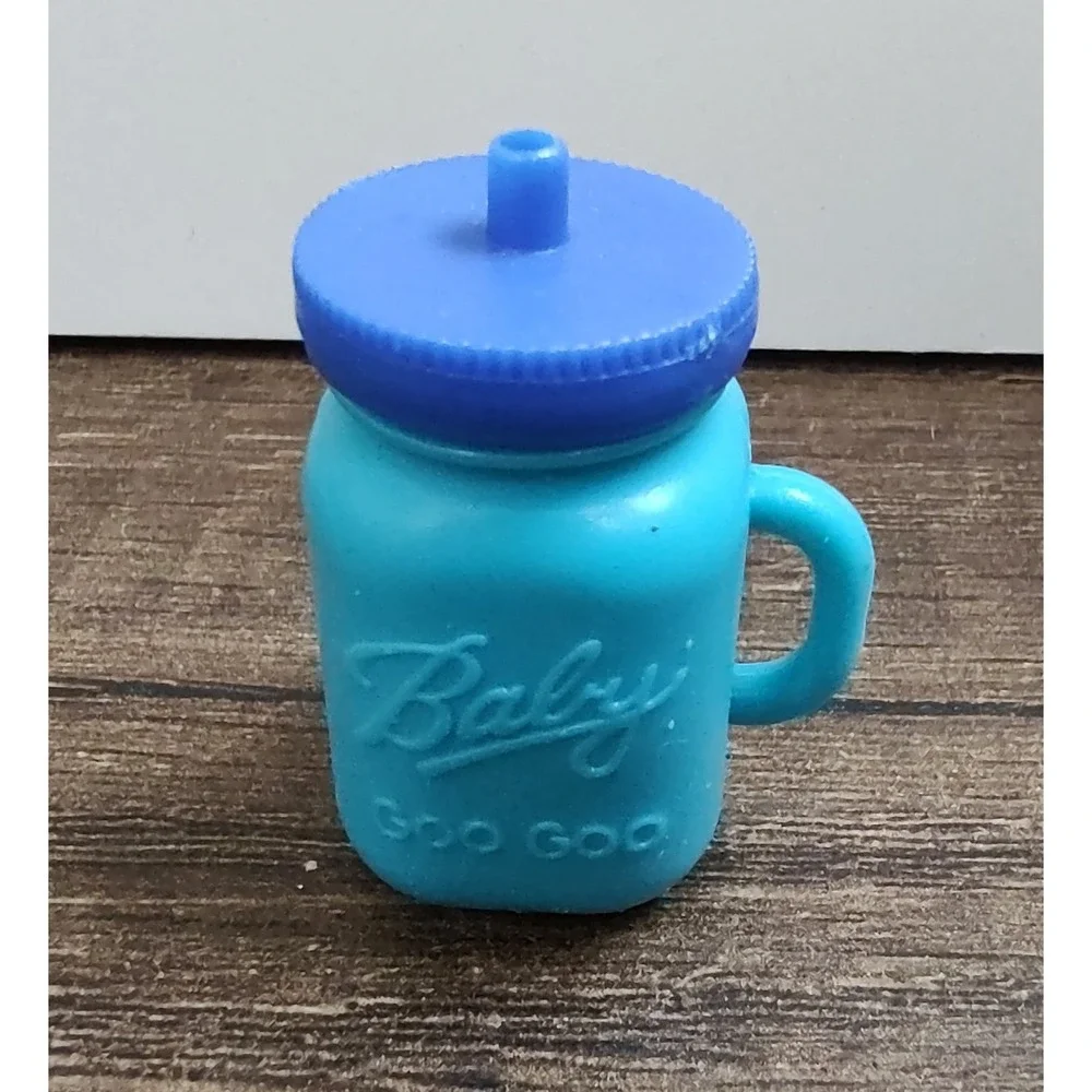 LOL Surprise Baby Goo Goo Bottle Sippy Cup Aqua Teal Royal Blue Replacement Z9